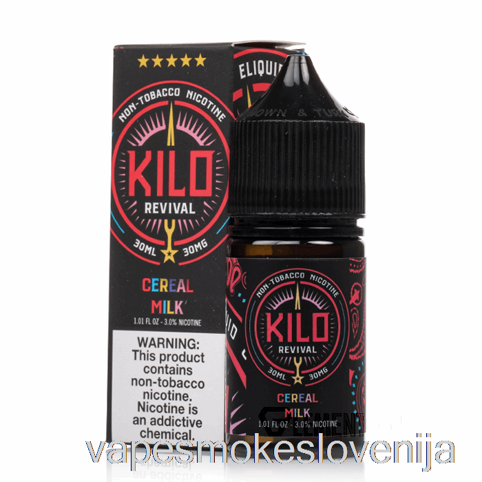 Vape Slovenija žitno Mleko - Kilogram Revival Soli - 30ml 50mg